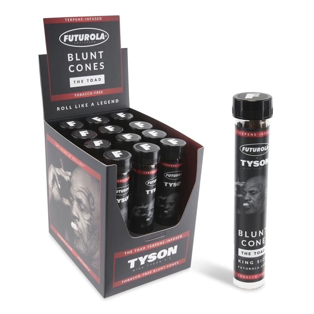 Tyson Ranch Futurola Rolling Cones The Toad - 12 Tubes x 1 Cone = 12 Cones!