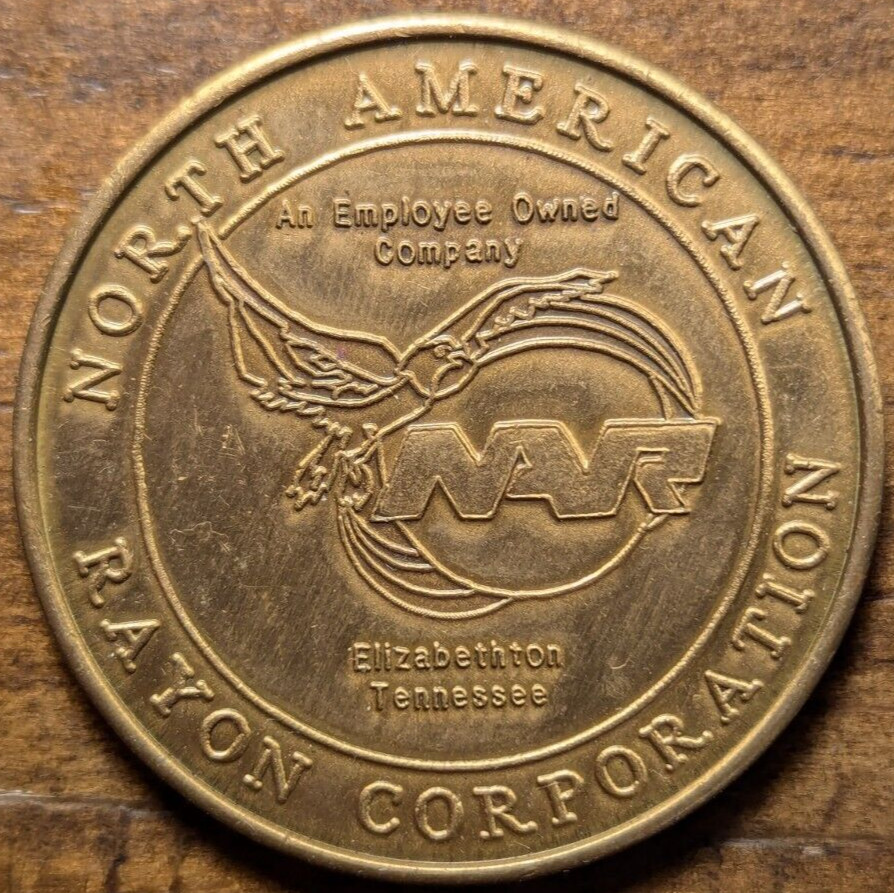 1993 North American Rayon Corporation NASA STS-57 Endeavour Space Medal Token