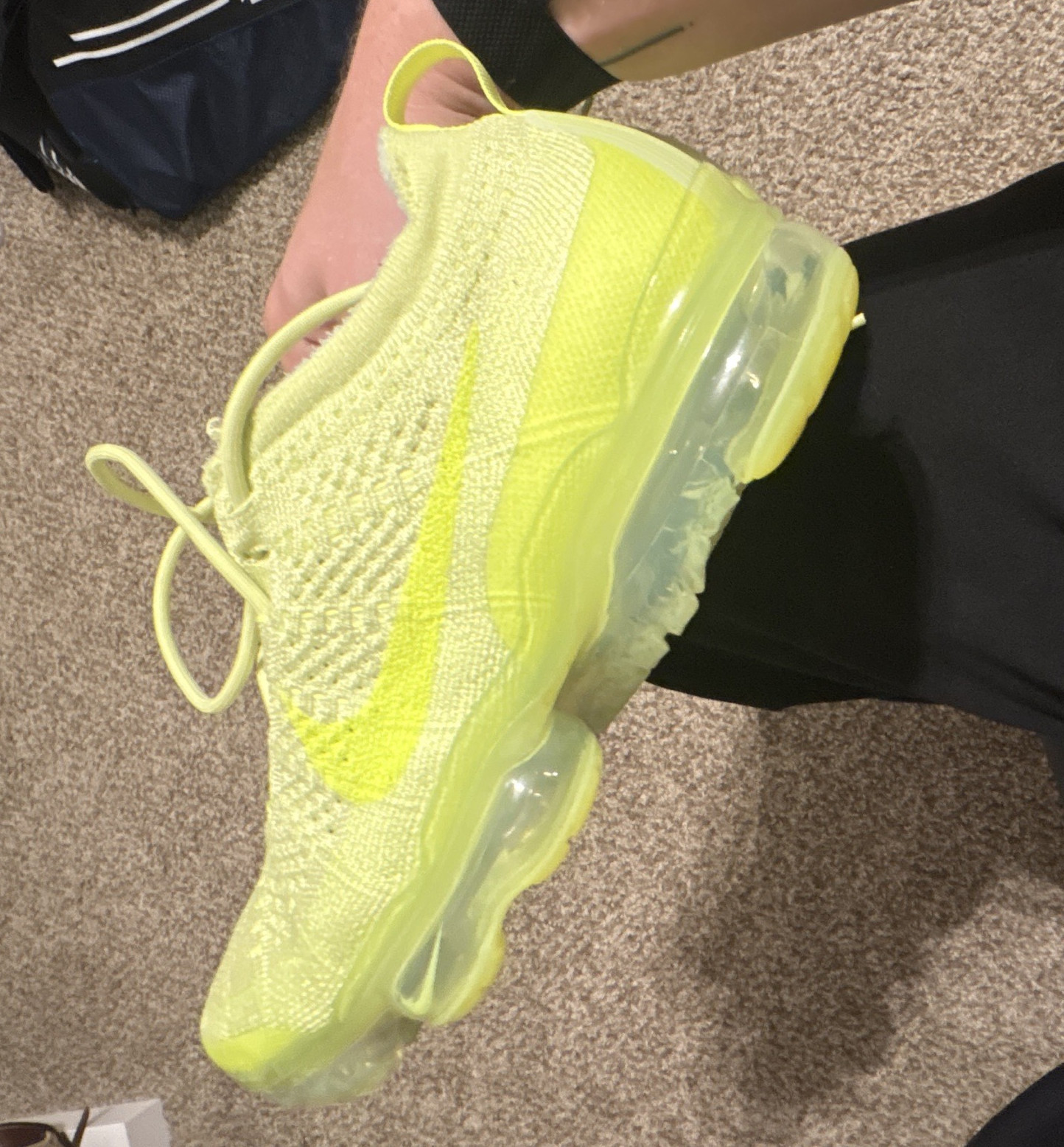 Nike Men’s Yellow Vapormaxes