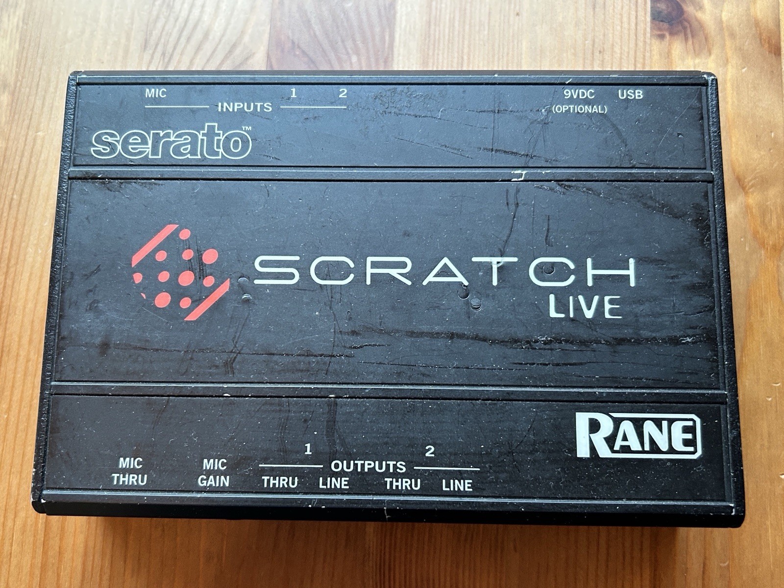 Rane SL1 Serato Scratch Live USB DJ Audio Interface