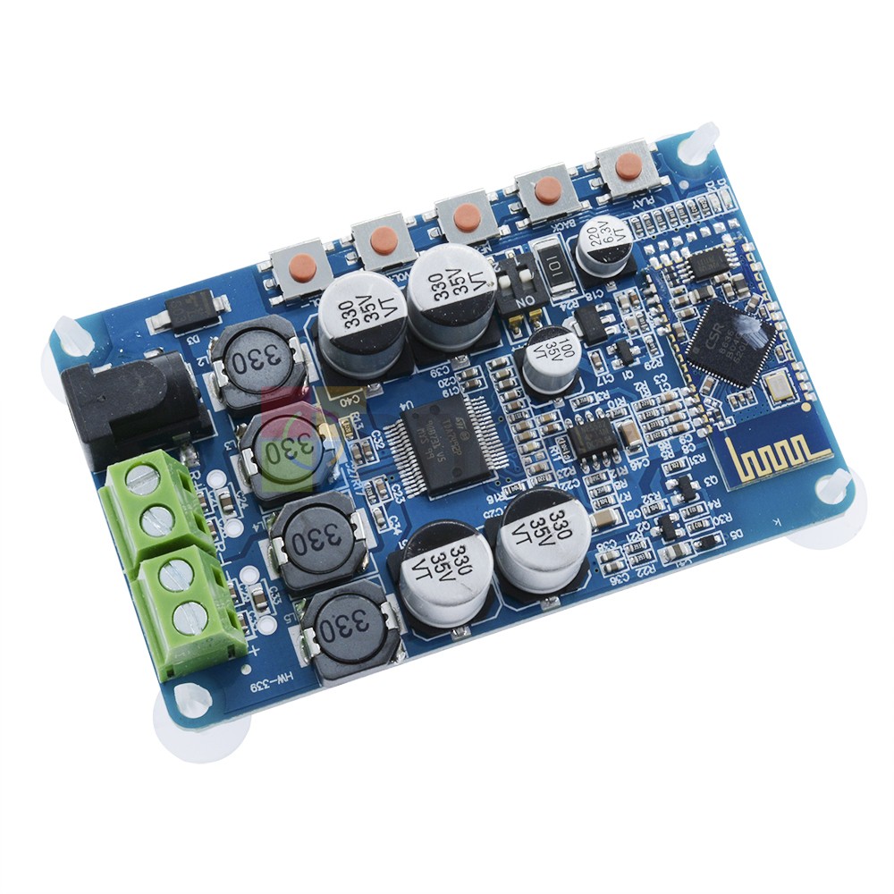 TDA7492P 50W+50W CSR8635 Bluetooth V4.0 Audio Receiver Power Amplifier Board