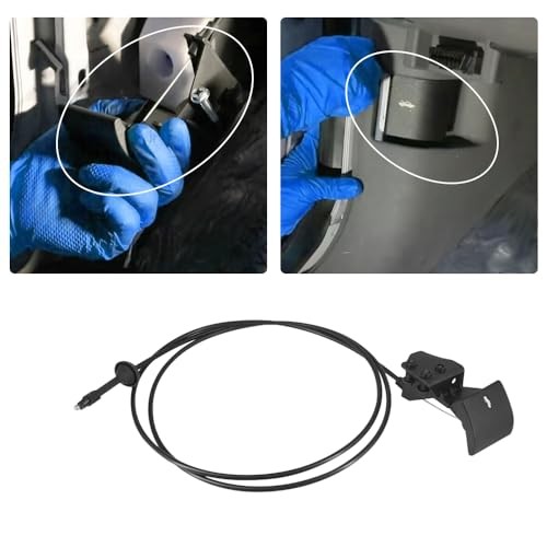 Handle-Free Hood Latch Release Cable with Handle for 2006-2010 Commander