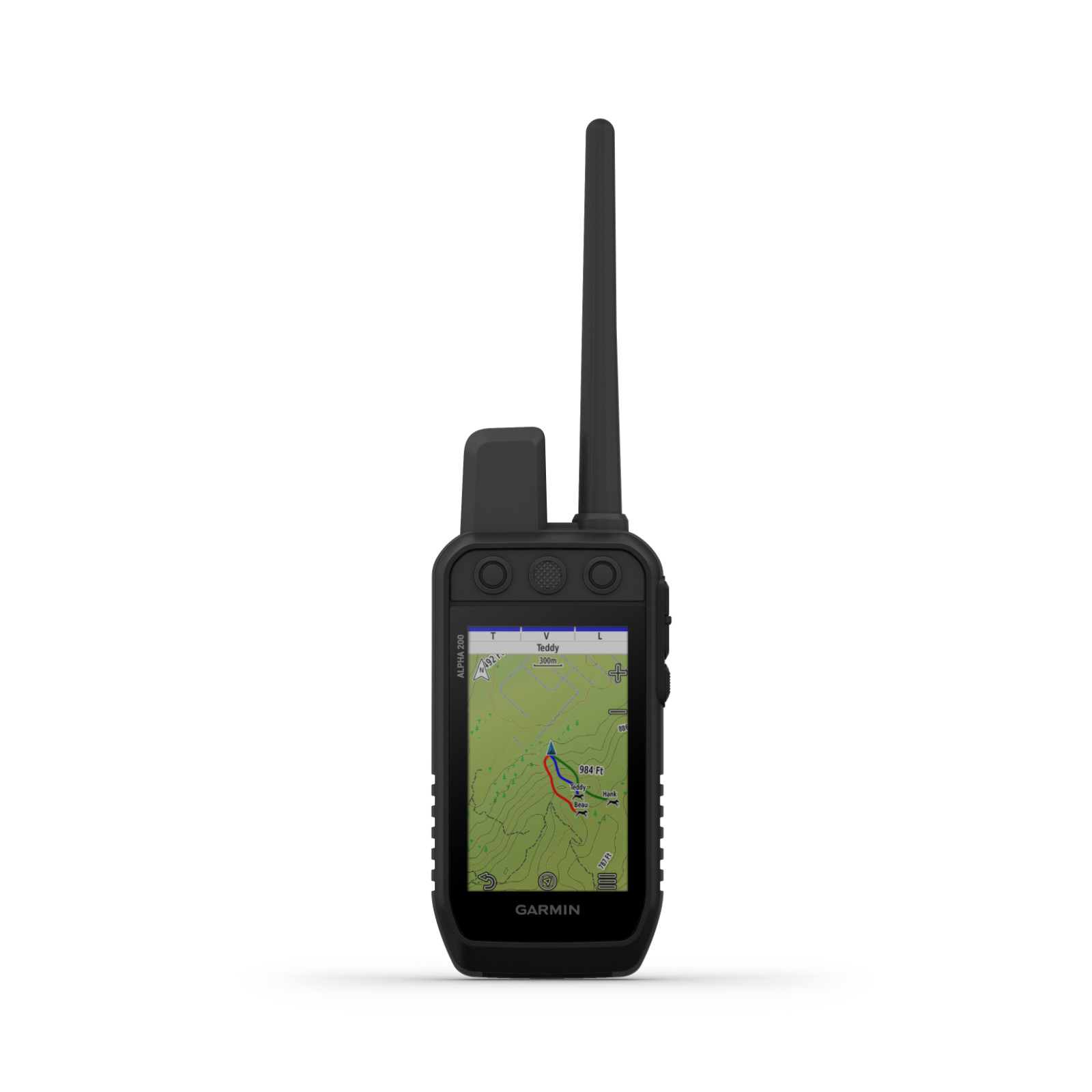 Garmin Alpha 200 Handheld Multi-Dog Tracker and Trainer with Power Pack Bundle