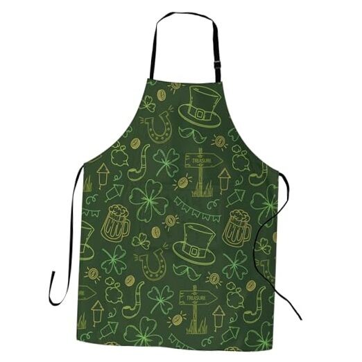 Apron, Adjustable Neck Strap, Stocking Stuffers Waterproof Cooking Apron,
