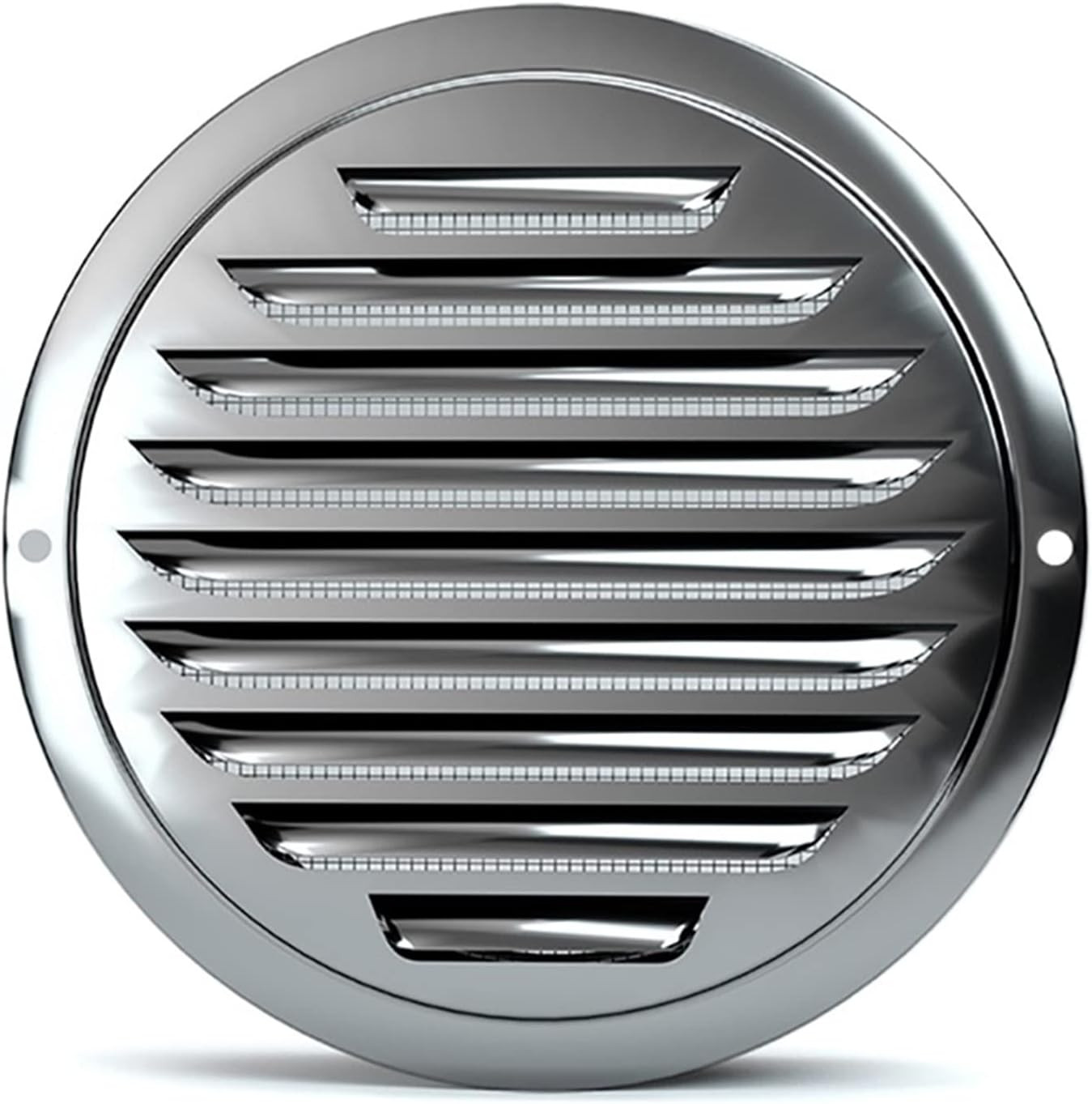 8 Inch Stainless Steel Air Vents, Louver Grille round Vent Cover Wall Ventilatio