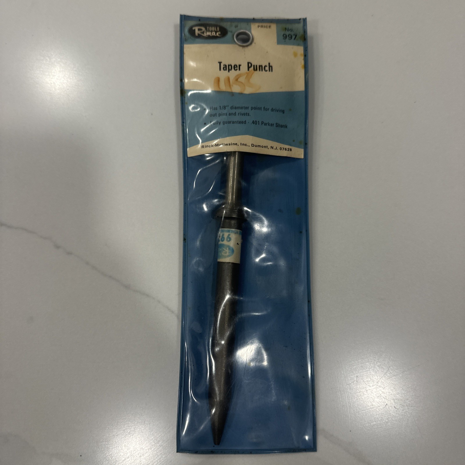 Rimac Tools Tapered Punch #997 NOS USA