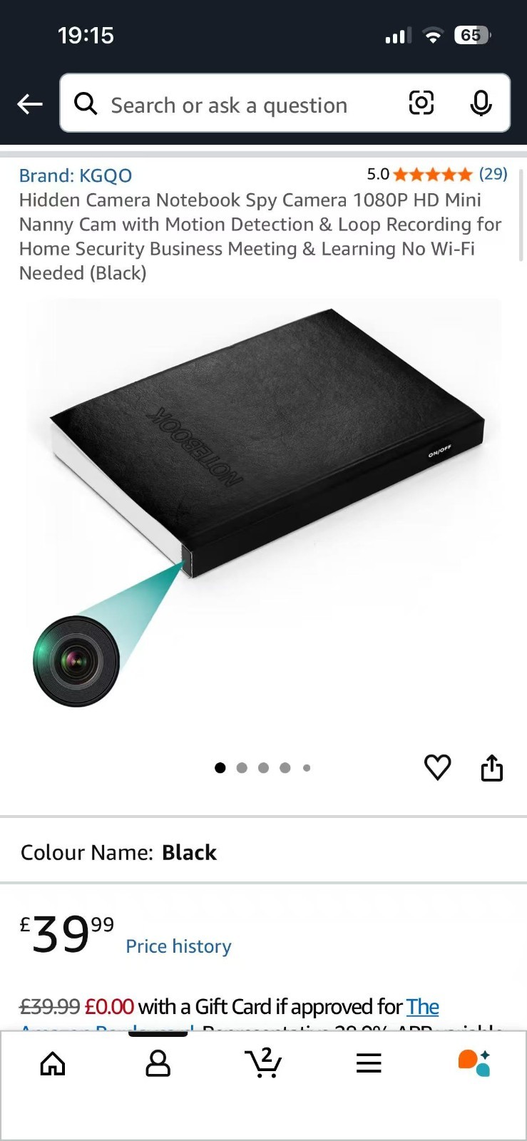 HD mini camera