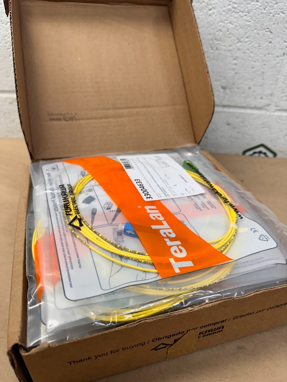 Furukawa Electric G-657A2, 3 meter Simplex Optical Patch Cord