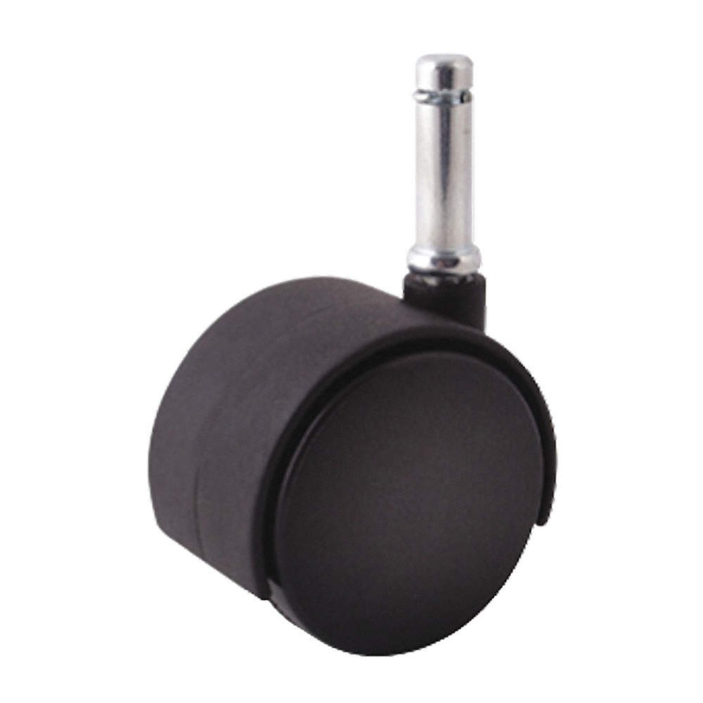 GRAINGER APPROVED P3S-NB60G-SG5 Stem Caster,2 3/8"dia,Nylon,100lb 487G65