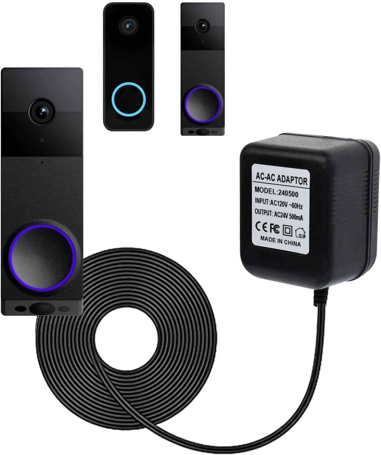 24V 500mA Video Doorbell Power Adapter Compatible with WYZE for wyze doorbell