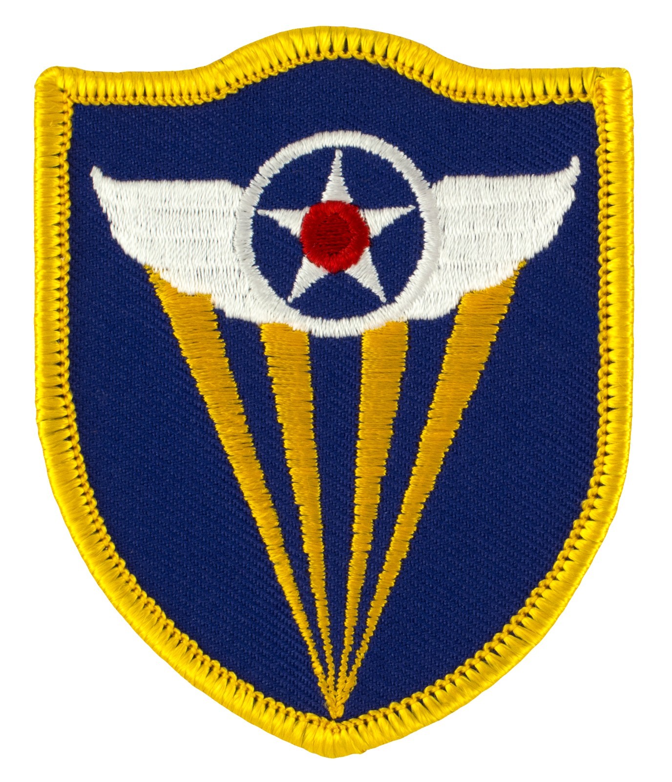 4th Fourth Air Force Patch (124) 2 1/2" x 3" Embroidered Patch 16732