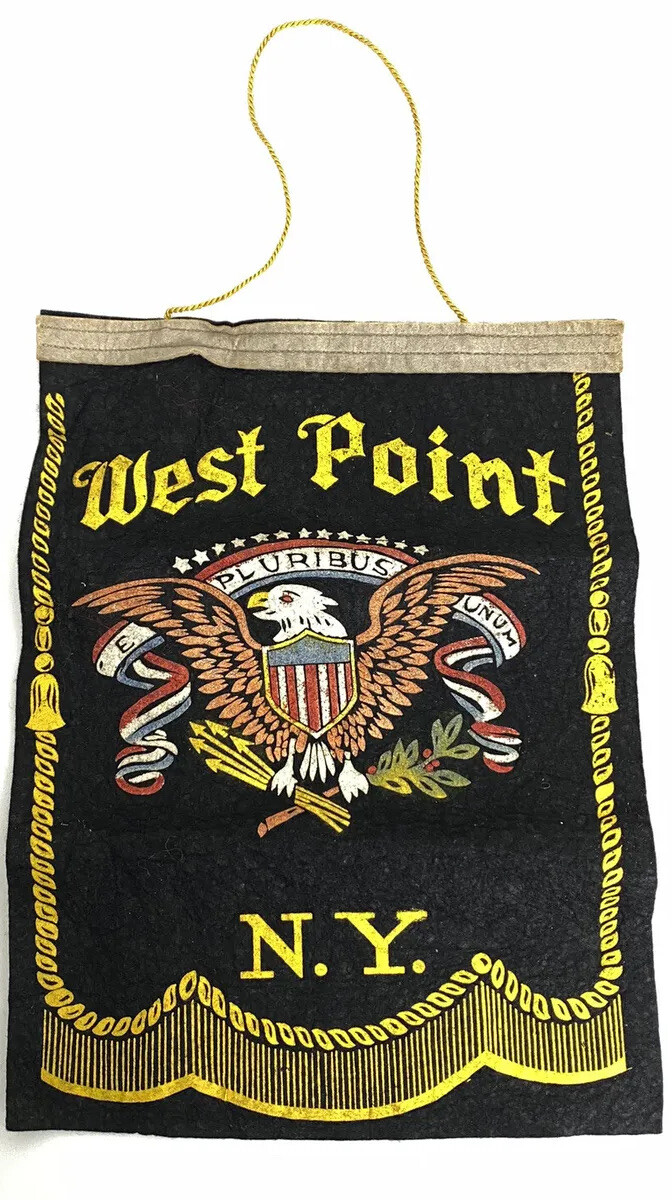 Vintage West Point New York Felt Banner