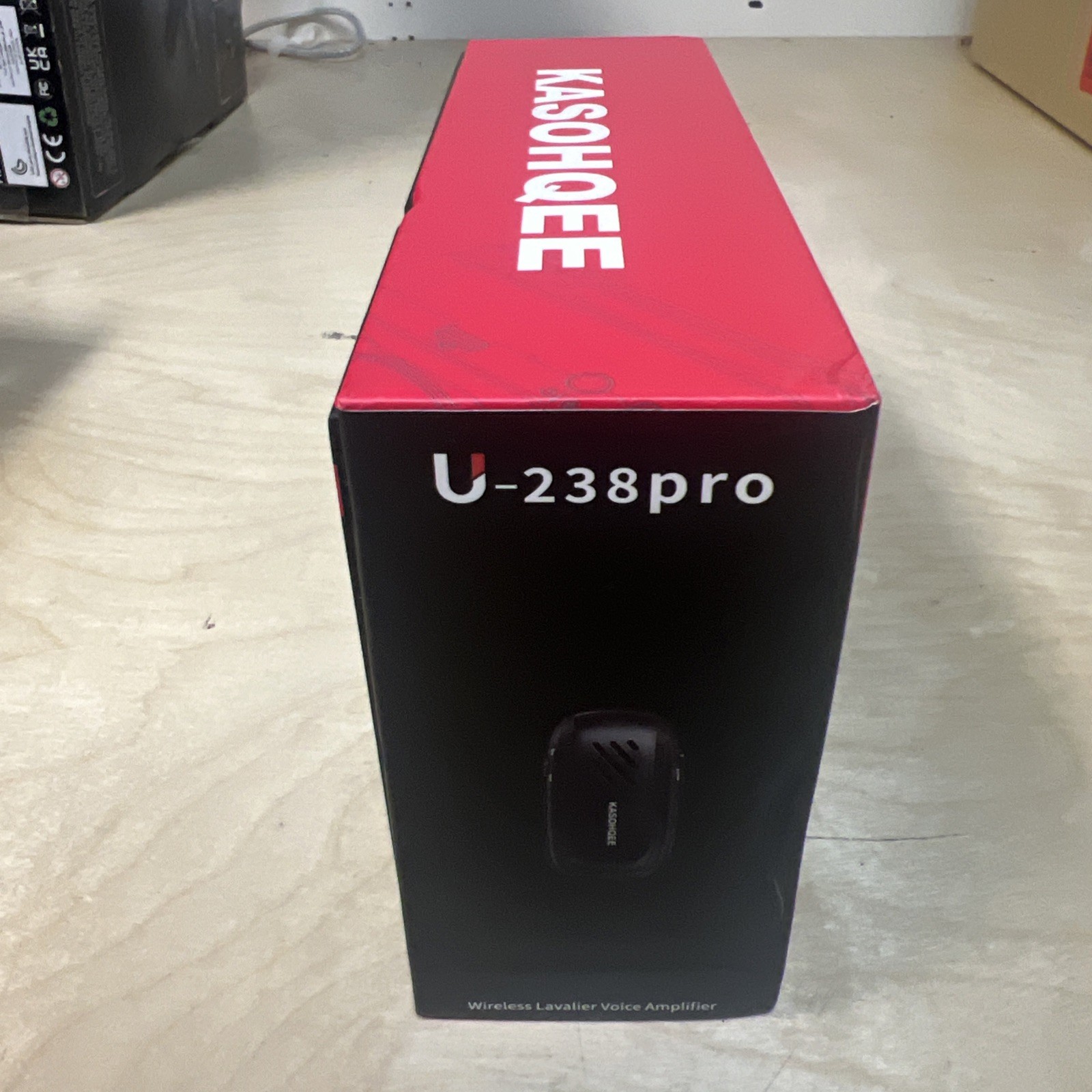 KASOHQEE 2-in-1 Voice Amplifier with Wireless Lavalier Microphone,Wired Micro
