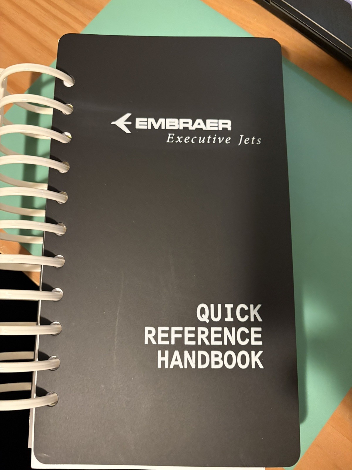 Embraer Praetor 500 Quick Reference Handbook / QRH