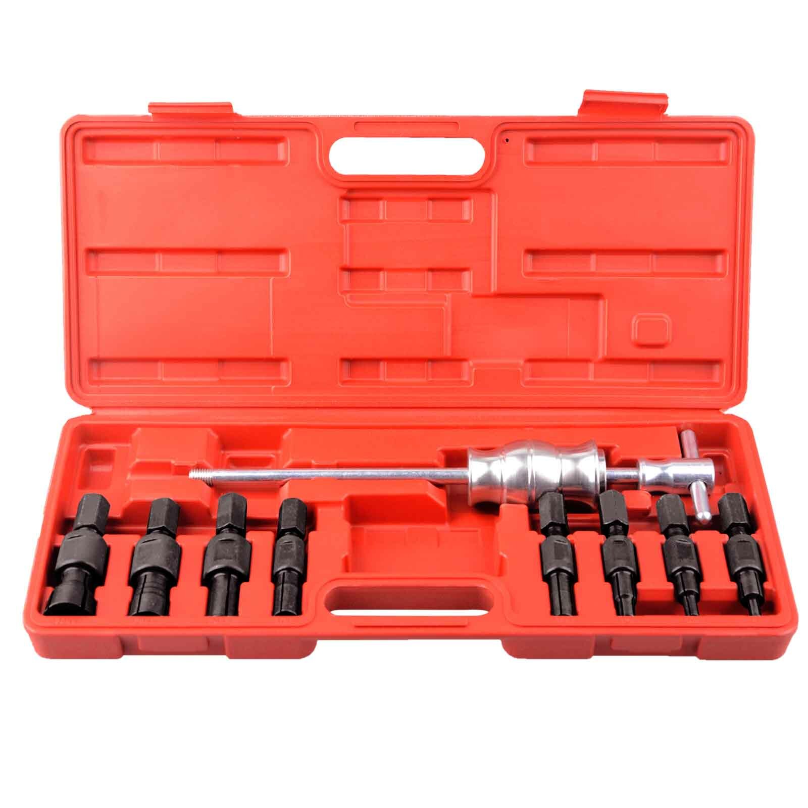 Blind Hole Inner Pilot Bearing Puller Remover Set Slide Hammer Internal Kit 9pcs