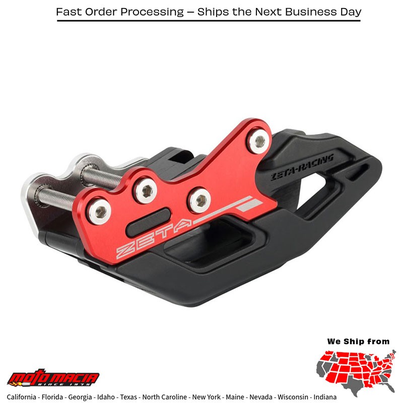 ZETA 3D CHAIN GUIDE DA Honda CRF450RX 2017-2025 Honda CRF450R 2007-2025 Honda