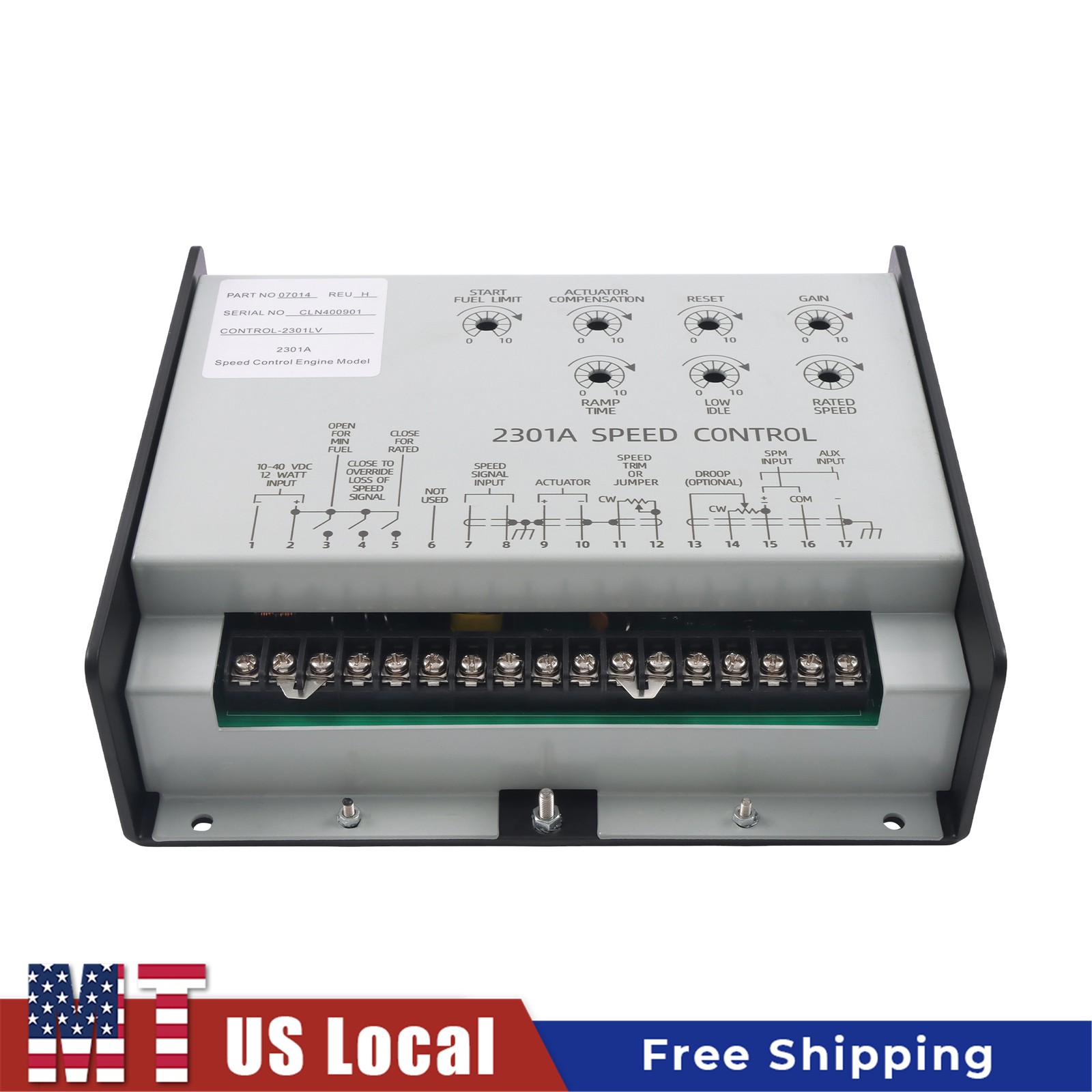 Speed Controller 9907-014 2301A Type Replacement for Engines