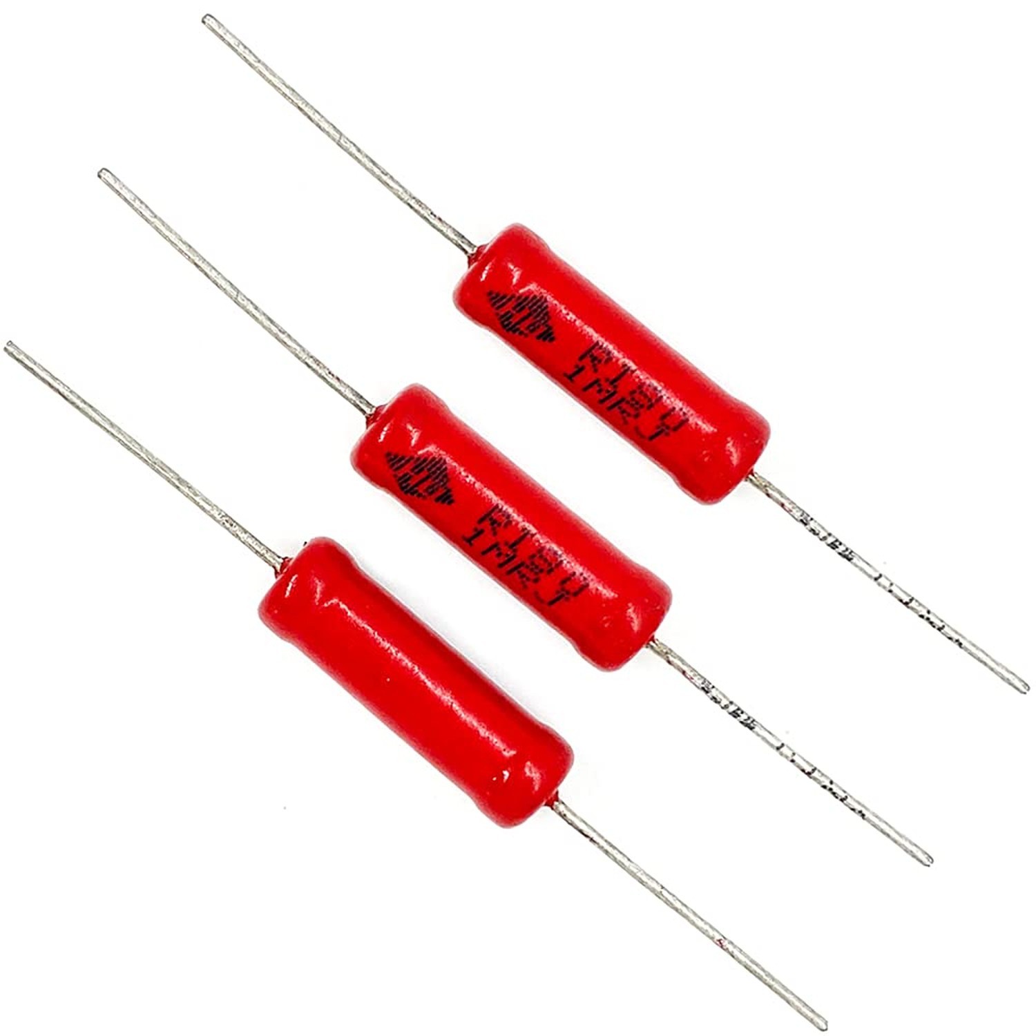 3PCS 2Watts Power Rating 1M Ohm High Voltage Glass Glaze Film Resistor 2W 10K...