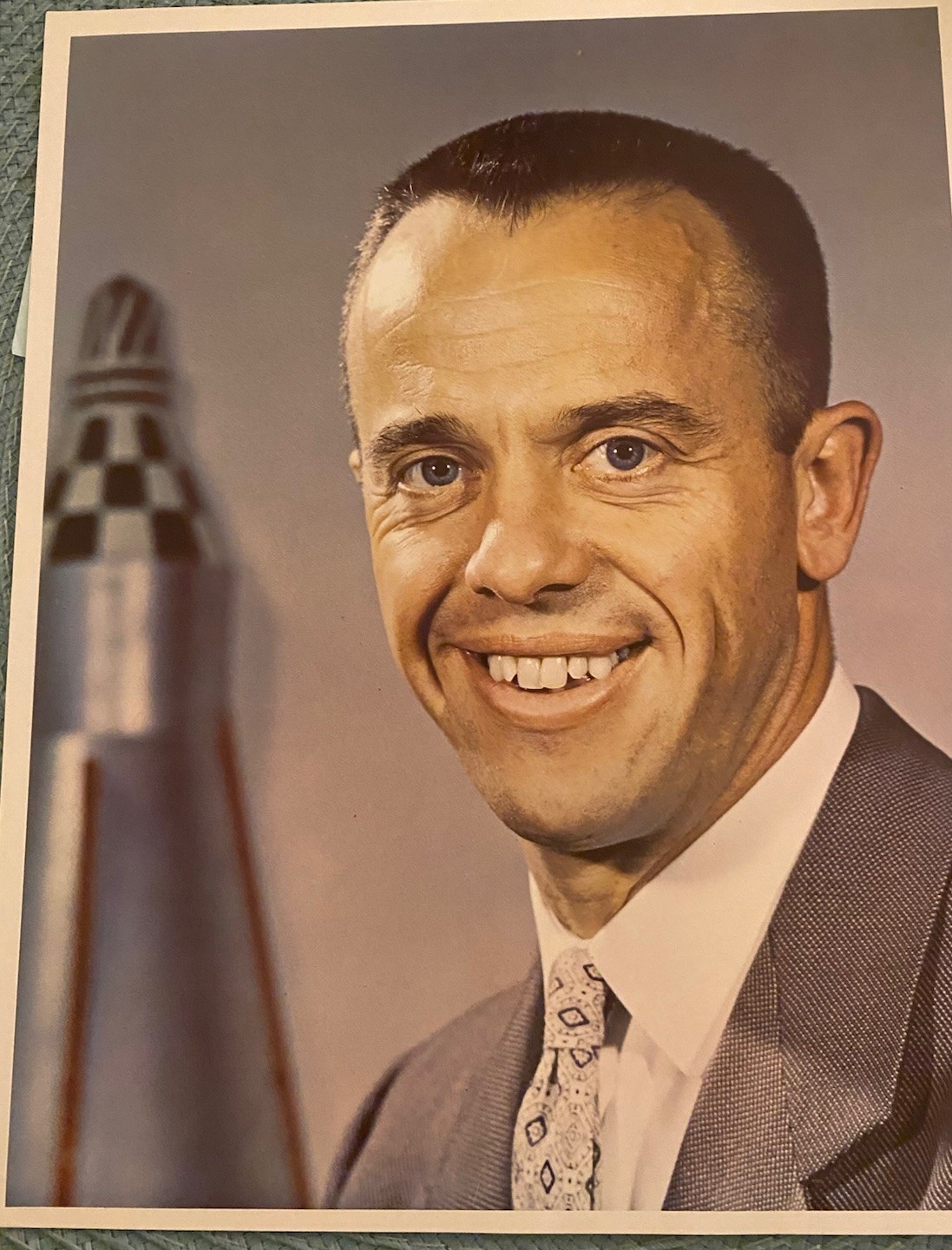 Astronaut Alan Shepherd 1st American In Space