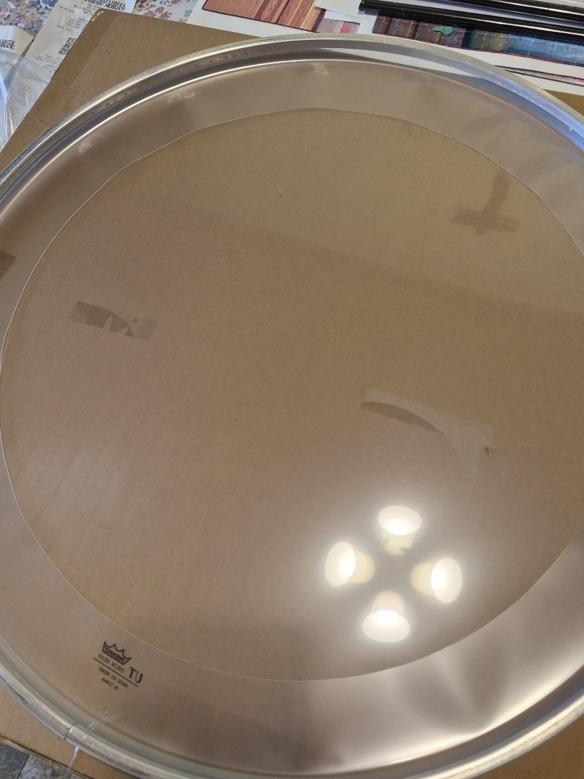 Remo bass drum head