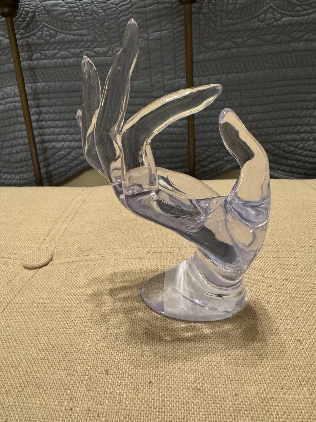 Clear Hand Form Display by Bead Landing New