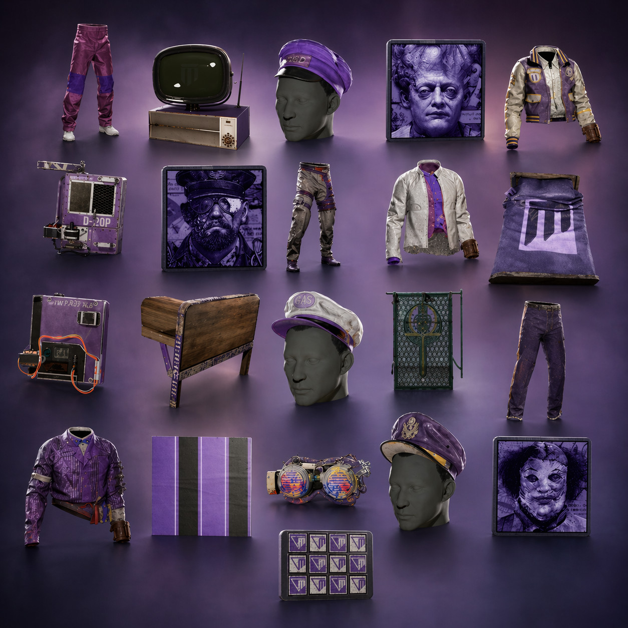 Outlast Trials Twitch Drops - 21 Items - All Possible Drops