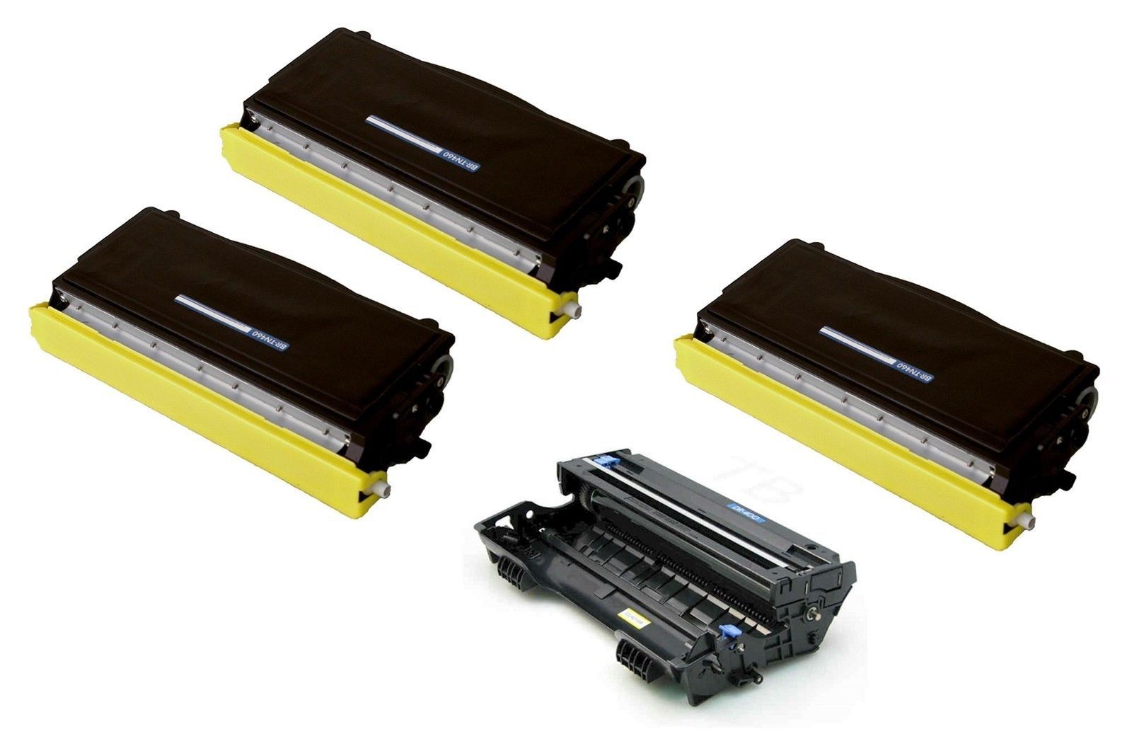 3 TN460 & 1 DR400 drum for Brother MFc 8300 8500 8600 8700 9600 9700 9750 9800