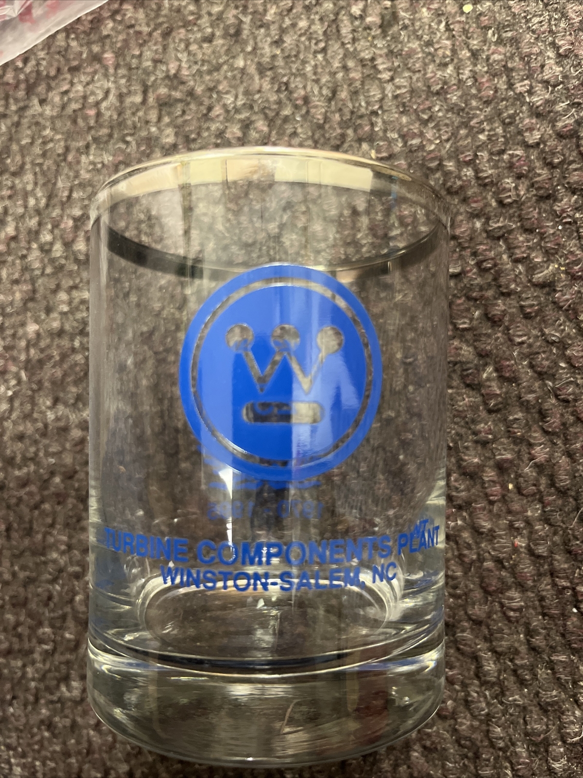 Westinghouse Turbine Winston Salem 25 Anniversary Mugs set of 4
