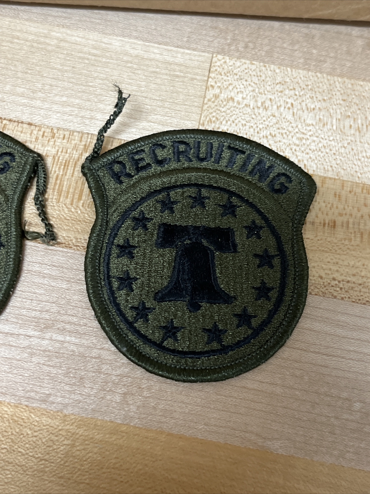 2 MILITARY PATCH US ARMY OCP MULTICAM HOOK & LOOP US ARMY RECRUITING COMMAND