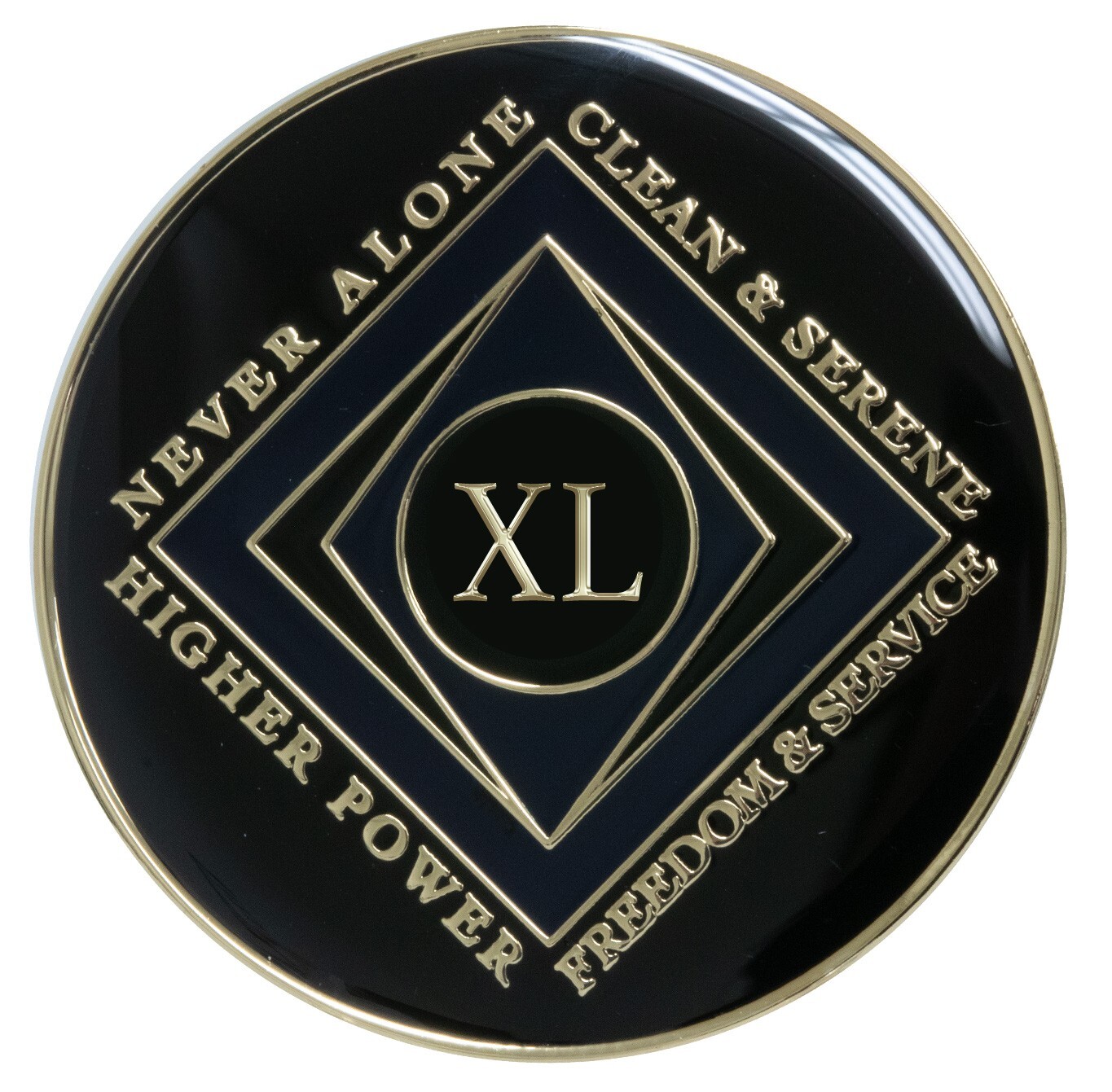 40 YEAR Clean Time Recovery Medallion