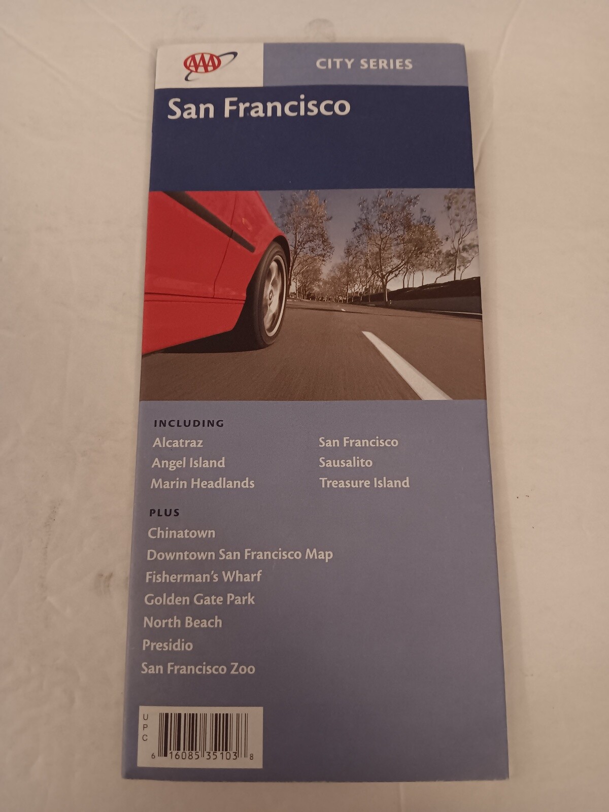 AAA Folded Map City Series San Francisco California 2005 Edition Mint Condition