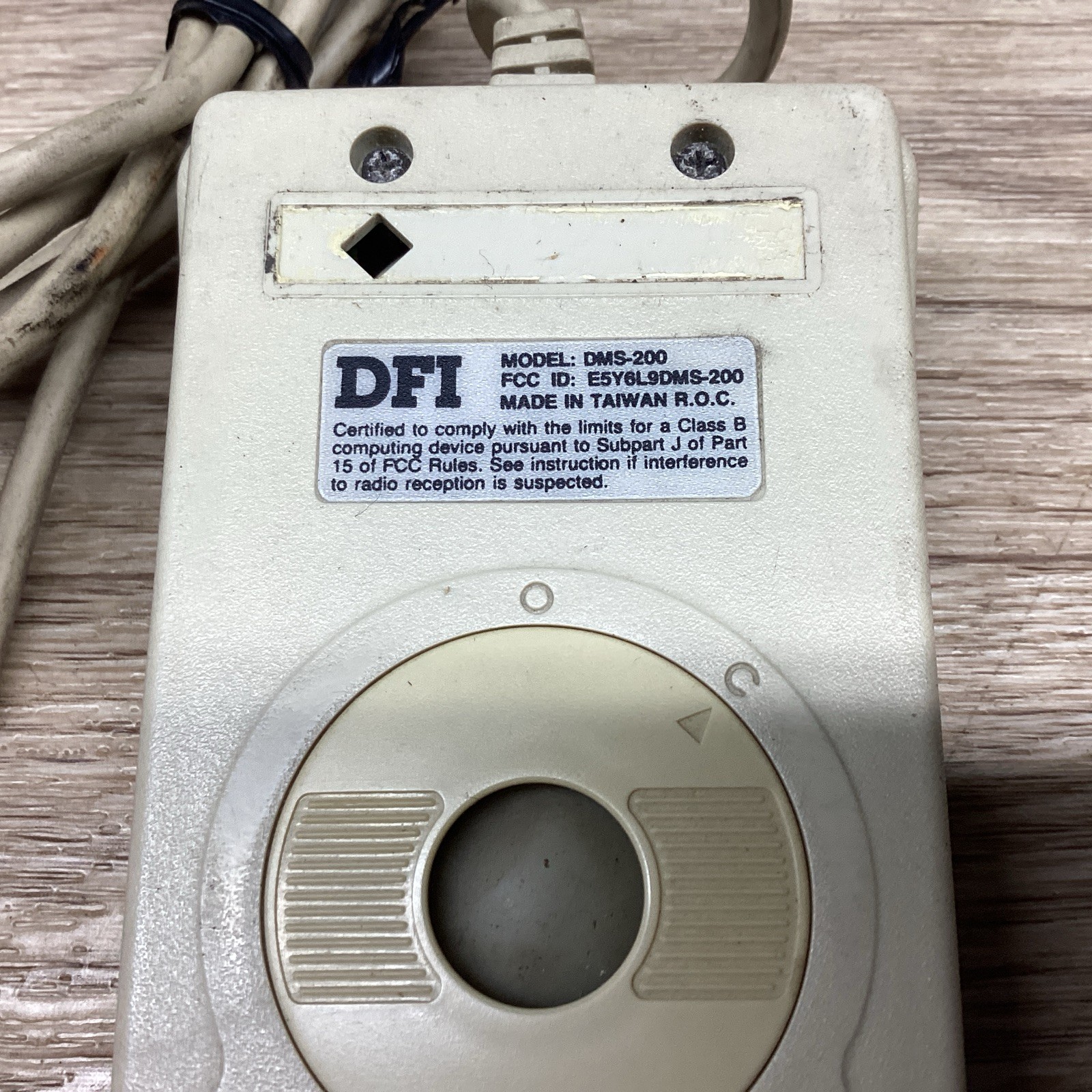 VINTAGE DFI 3 BUTTON MOUSE DMS-200 #805PT154*CO