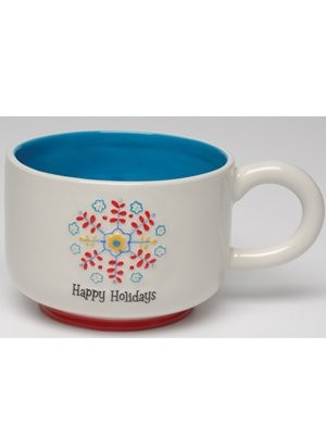 Oversized Mug "Happy Holidays"