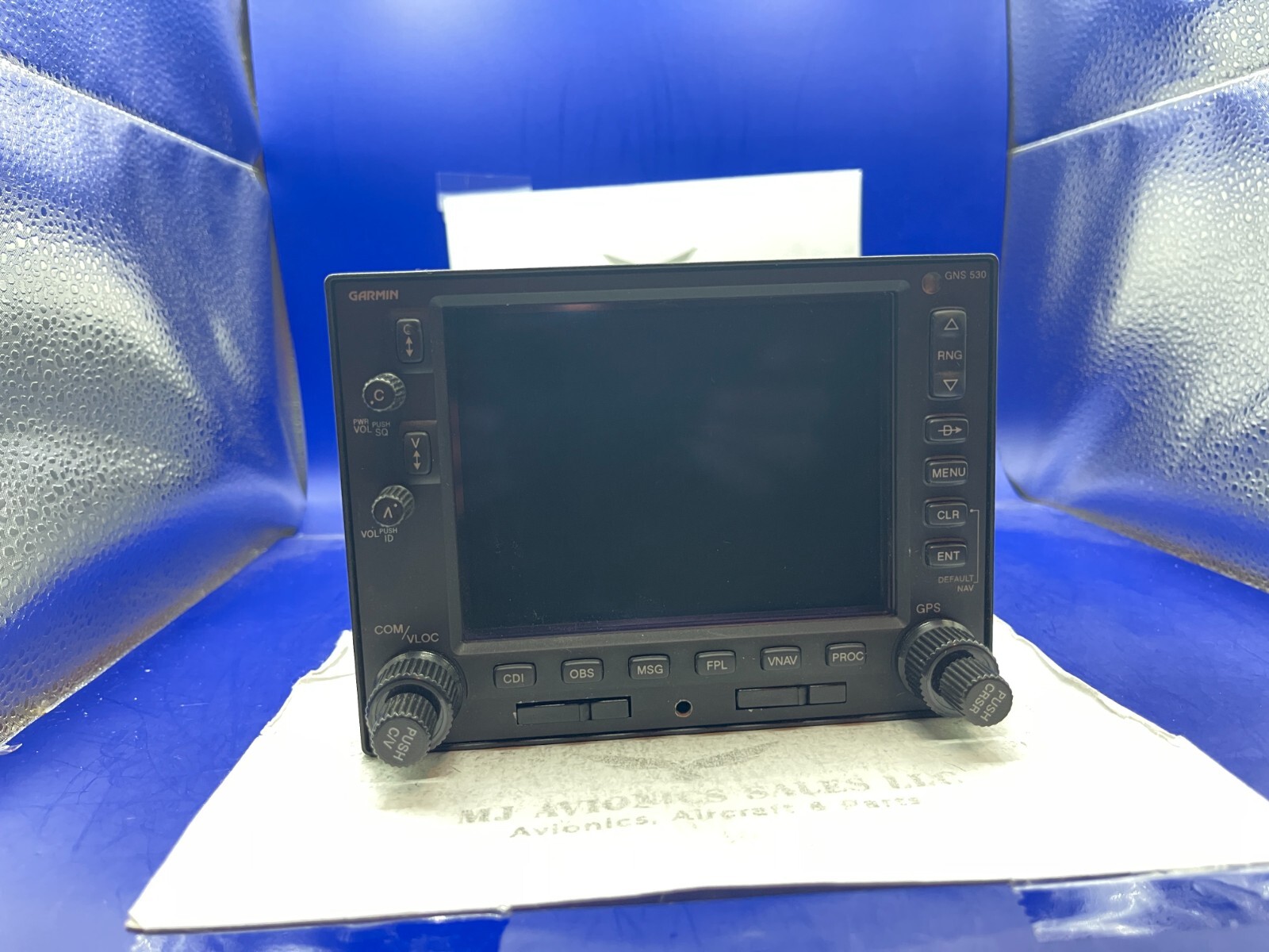 GARMIN GNS 530W WAAS GPS/NAV/COMM 28 VDC P/N 011-01064-45 WITH  FAA FORM 8130