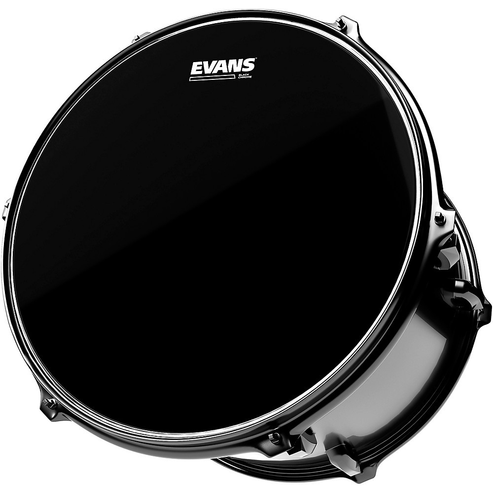 Evans Black Chrome Tom Pack Rock 101216 in.