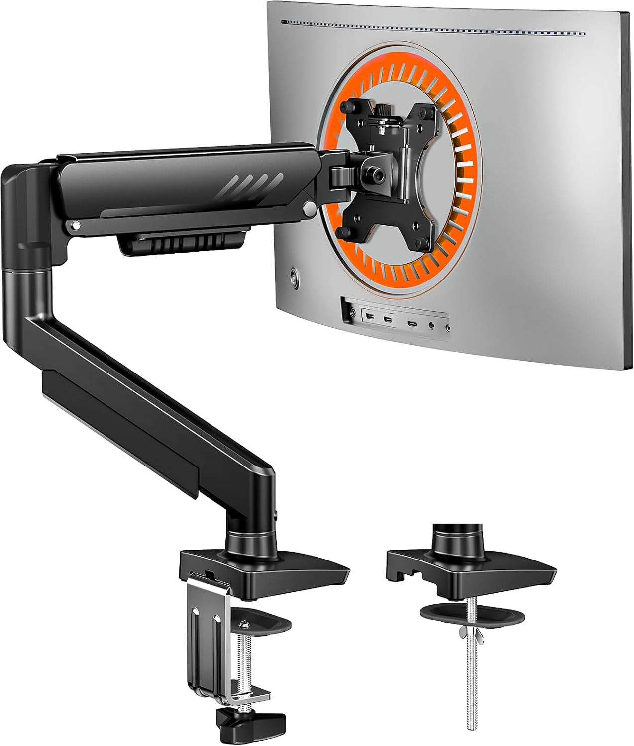 Soporte De Escritorio Brazo Para Monitor 13-34 Pulgadas VESA 75/100 mm En Oferta
