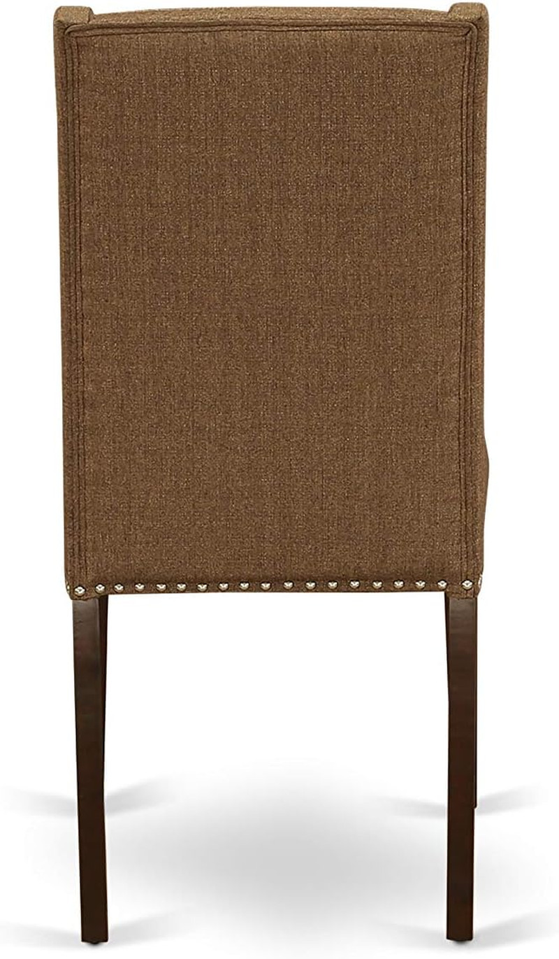 NDFL3-MAH-18 3 Piece Dining Table Set Contains a Rectangle Dining Room Table wit