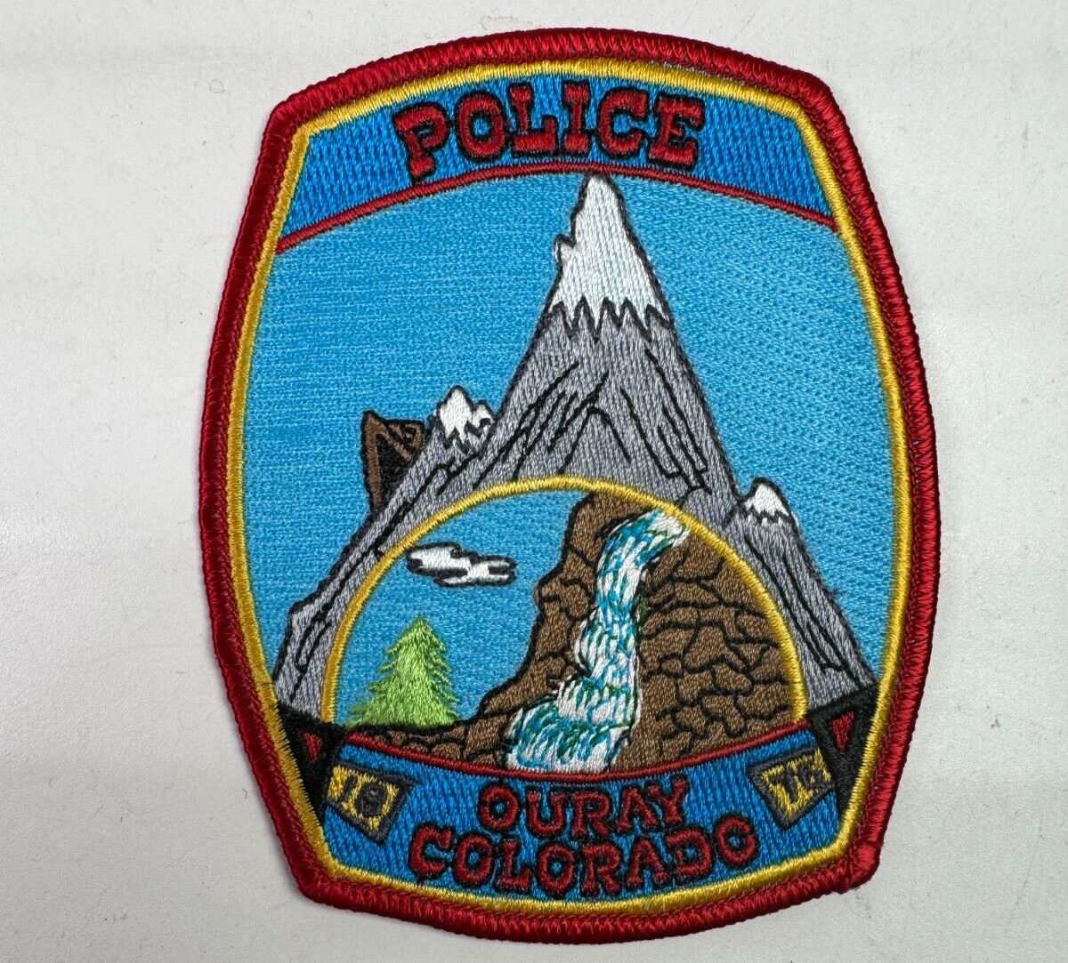Quray Police Colorado CO Waterfall Patch K3