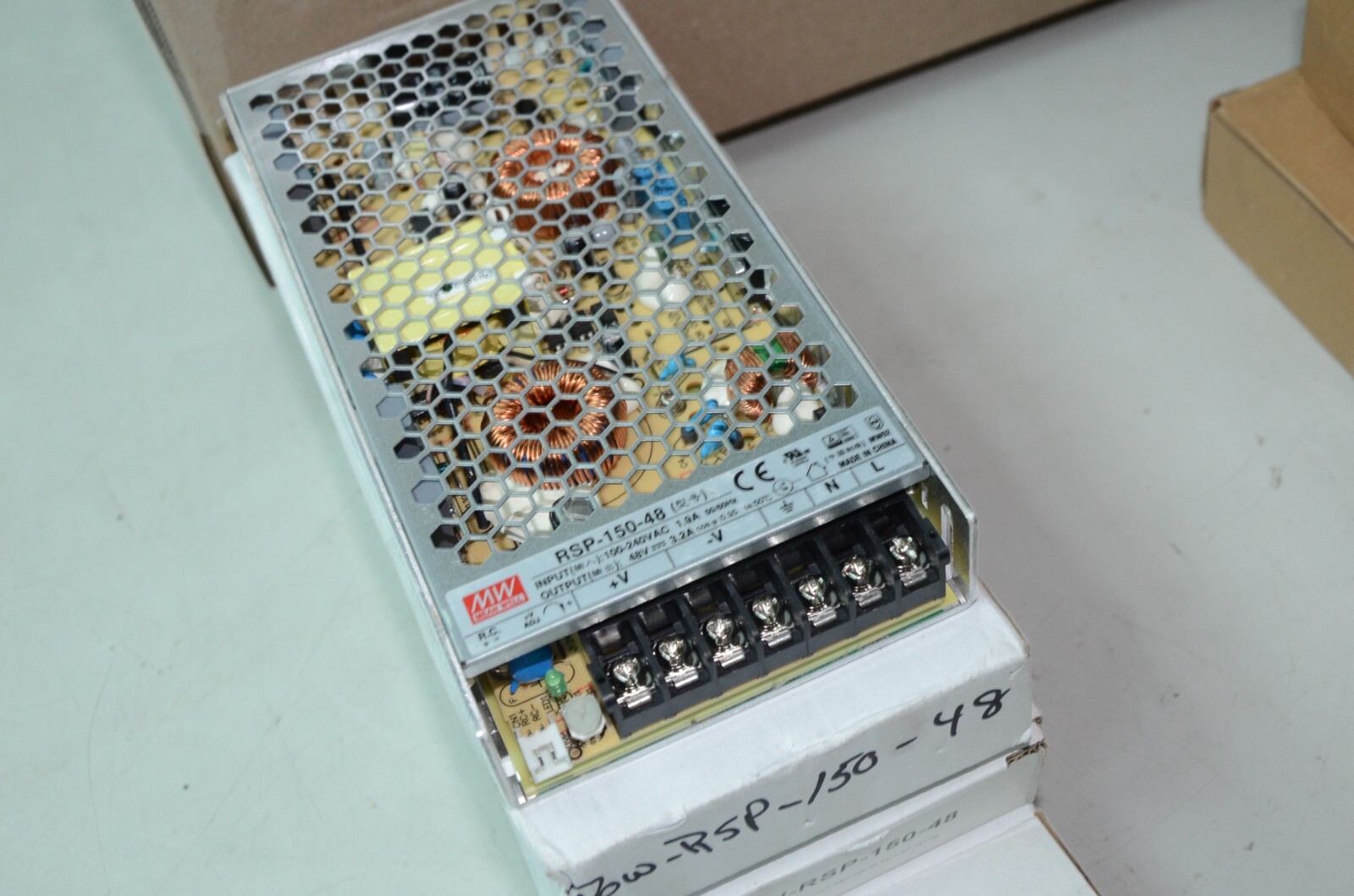 Mean Well RSP-150-48 48 Volt 3.2 Amp Switching Power Supply NEW Open Box
