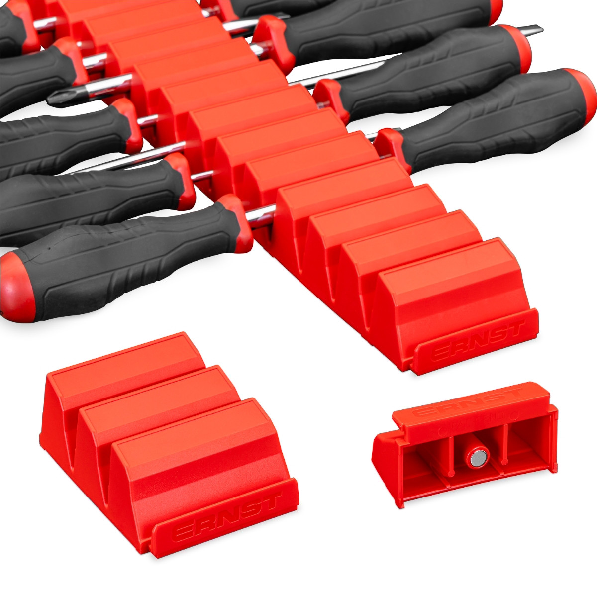 Ernst Mfg. 13 Tool Magnetic Screwdriver Pro - Red