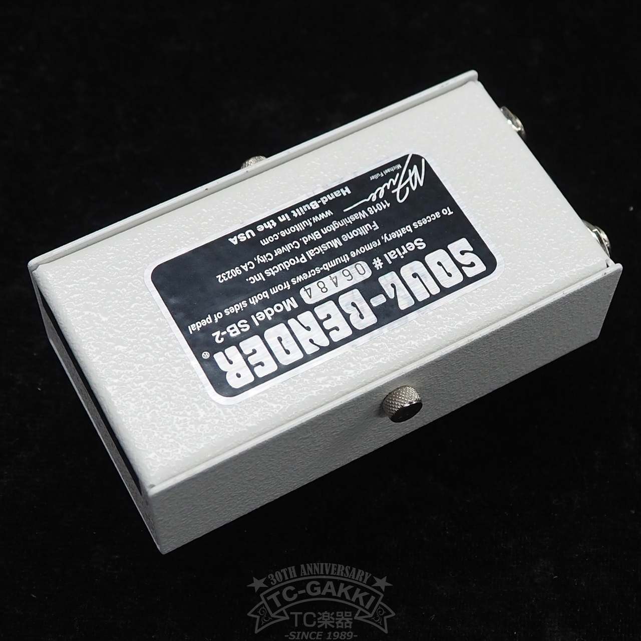Fulltone SB-2 Soul-Bender Guitar Overdrive Pedal Used Vintage Tone Bender Model