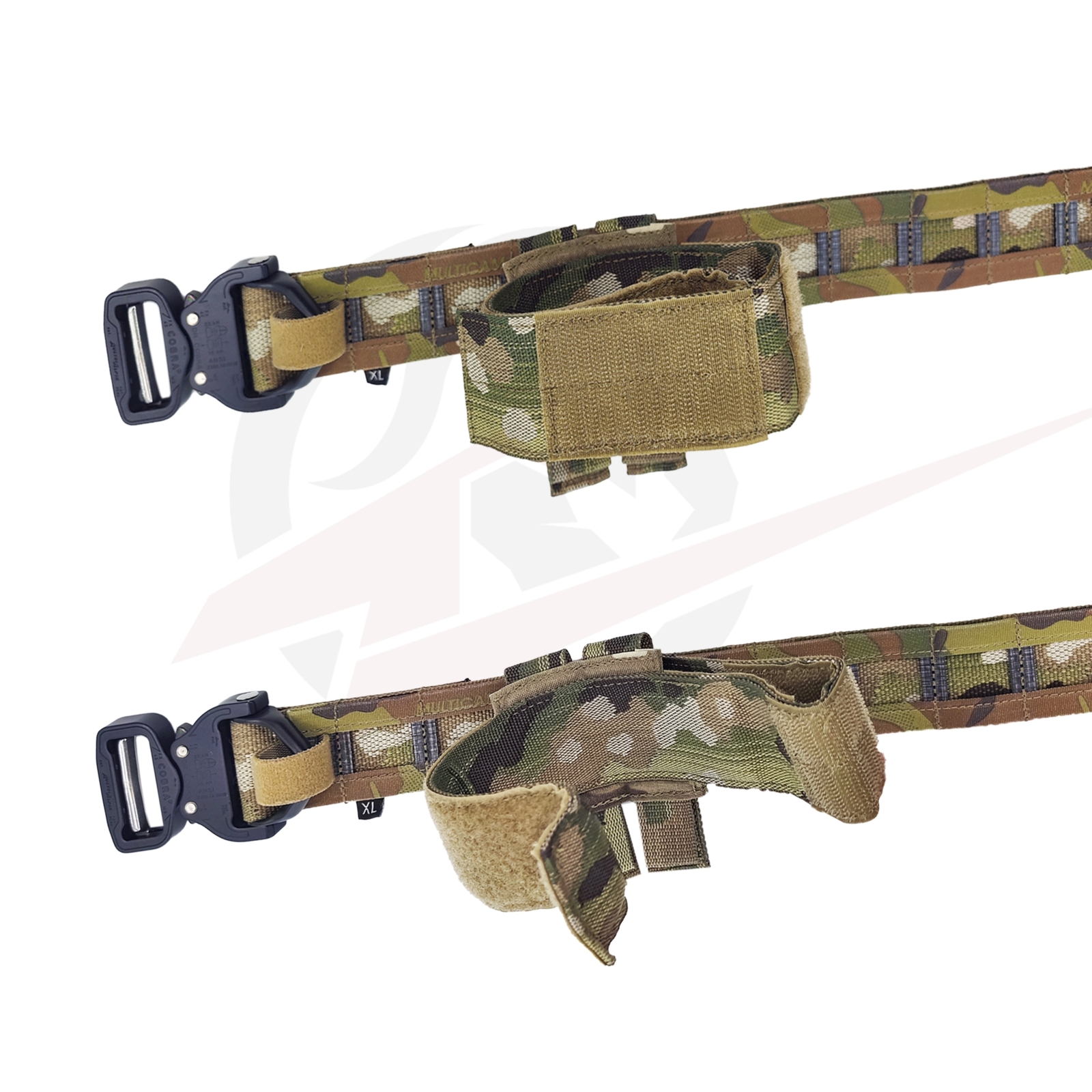 Tactical EI style Belt launcher fixing ring stabilizing ring