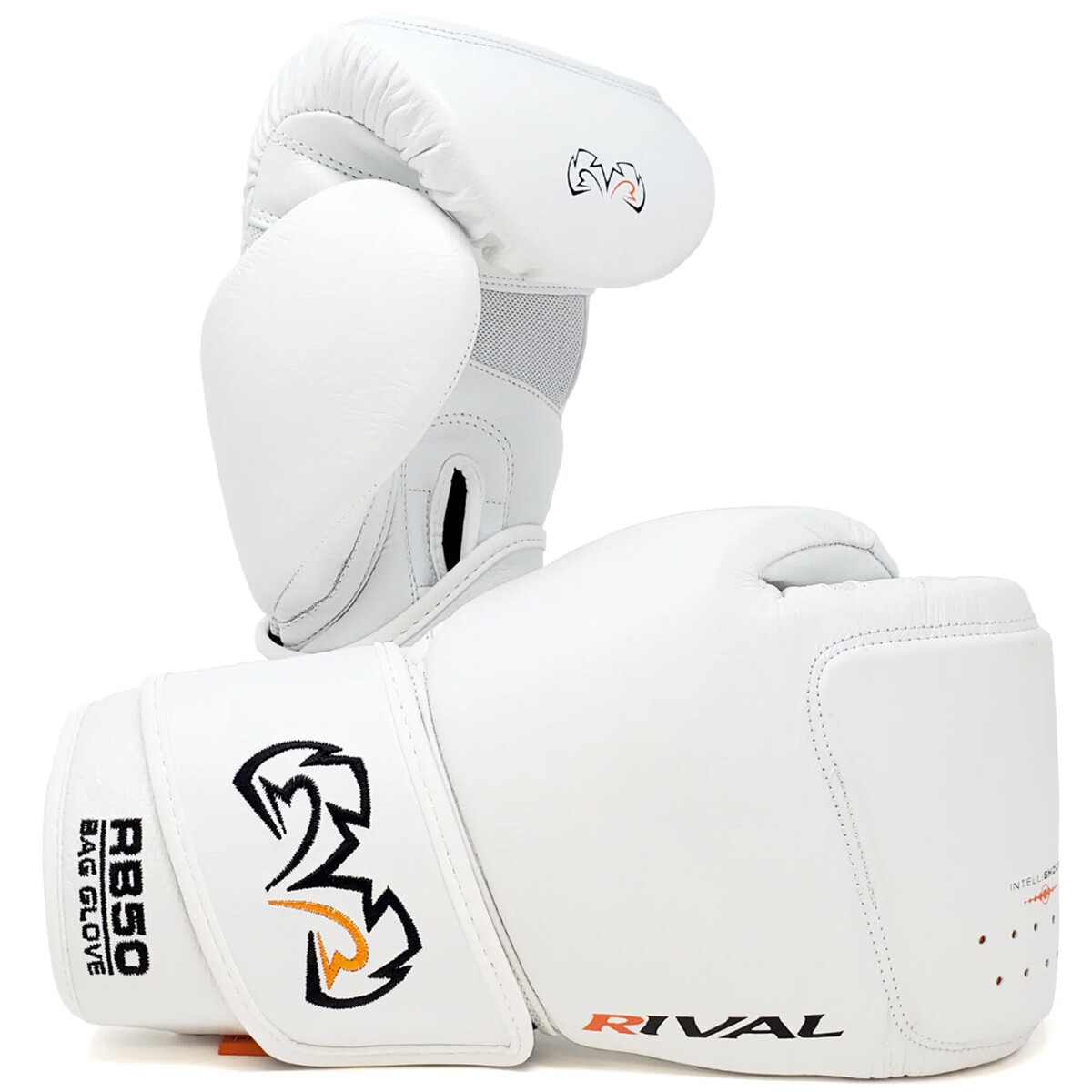 Rival Boxing RB50 Intelli-Shock Compact Bag Gloves - White