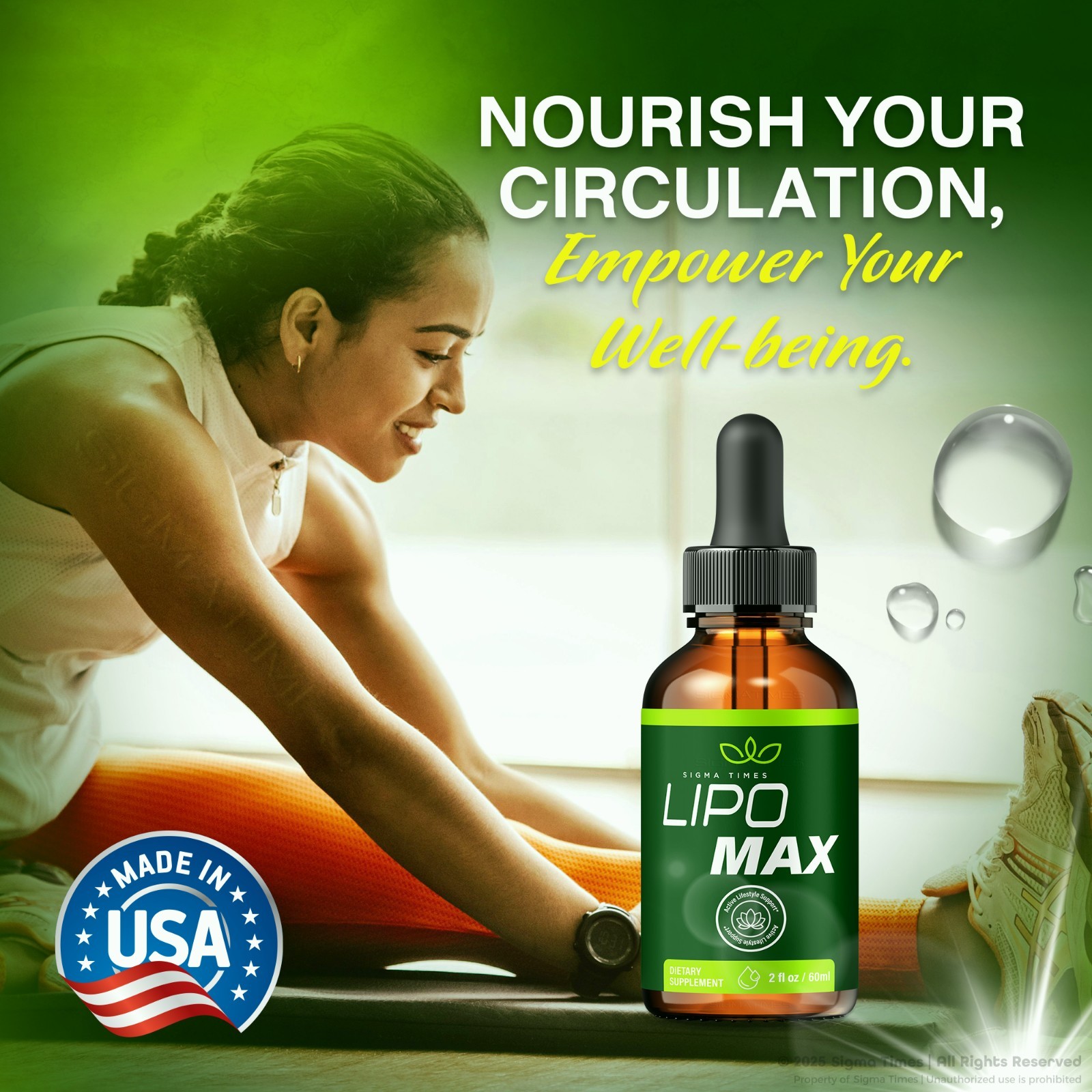 (5 Pack) Lipo Max - Advanced LipoMax Fat-Burning Support for Weight Loss