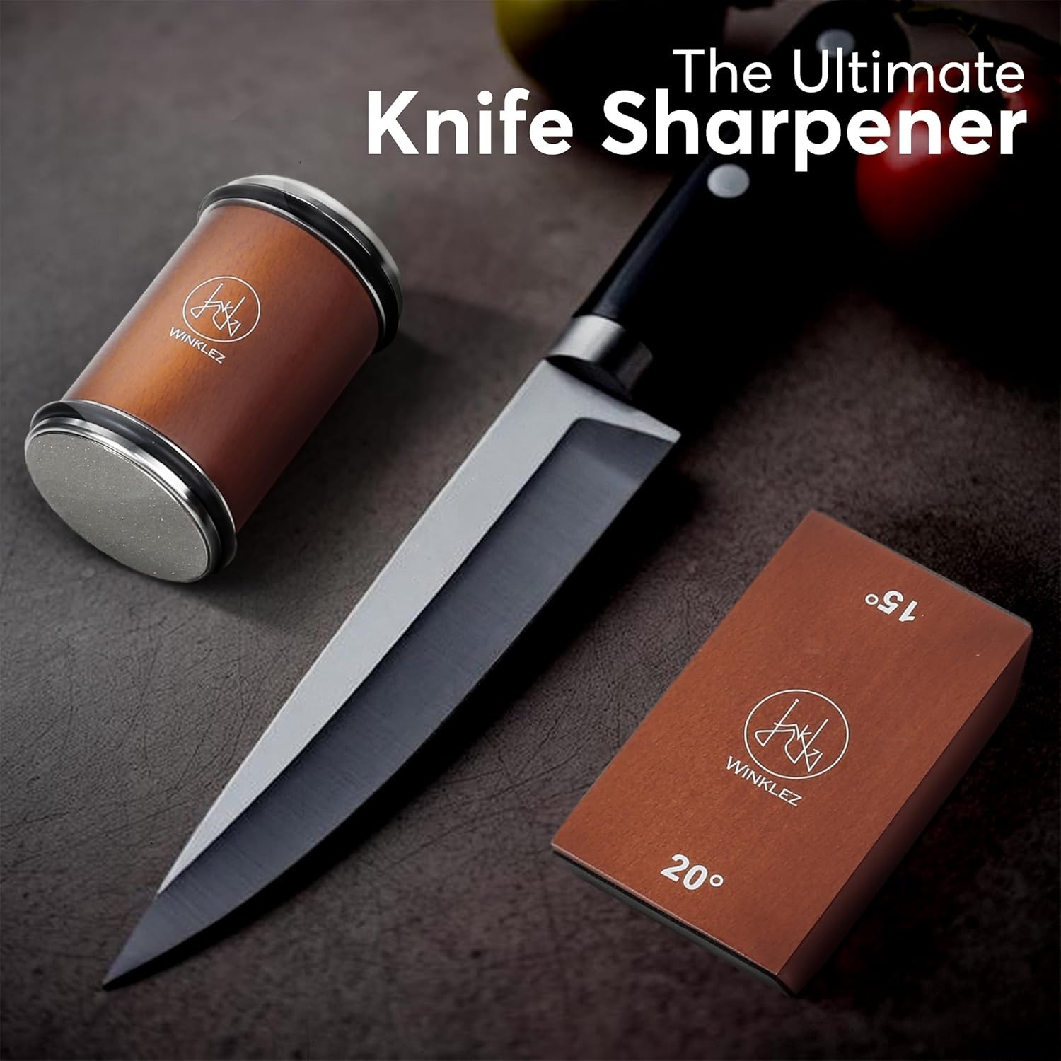 Knife Sharpener Kitchen Sharpener Diamond Ceramic Discs Magnetic Angles
