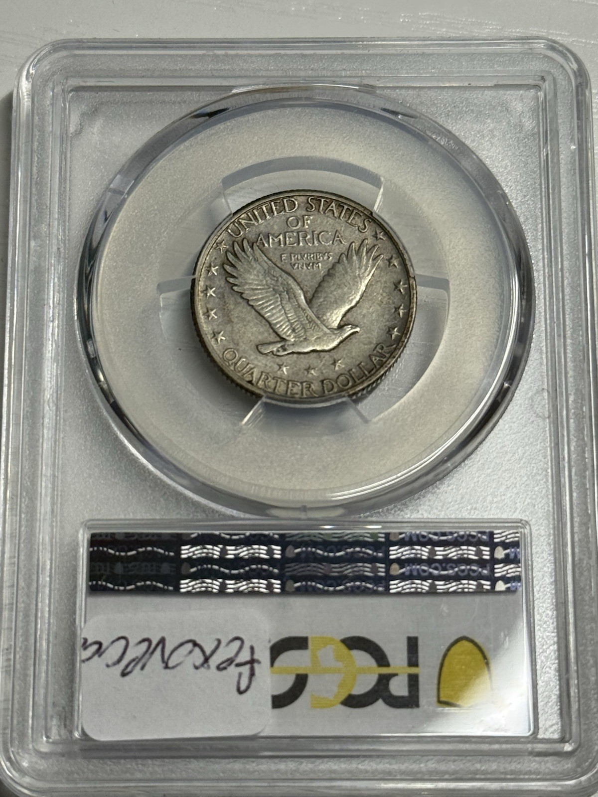 1928 STANDING LIBERTY PCGS XF45