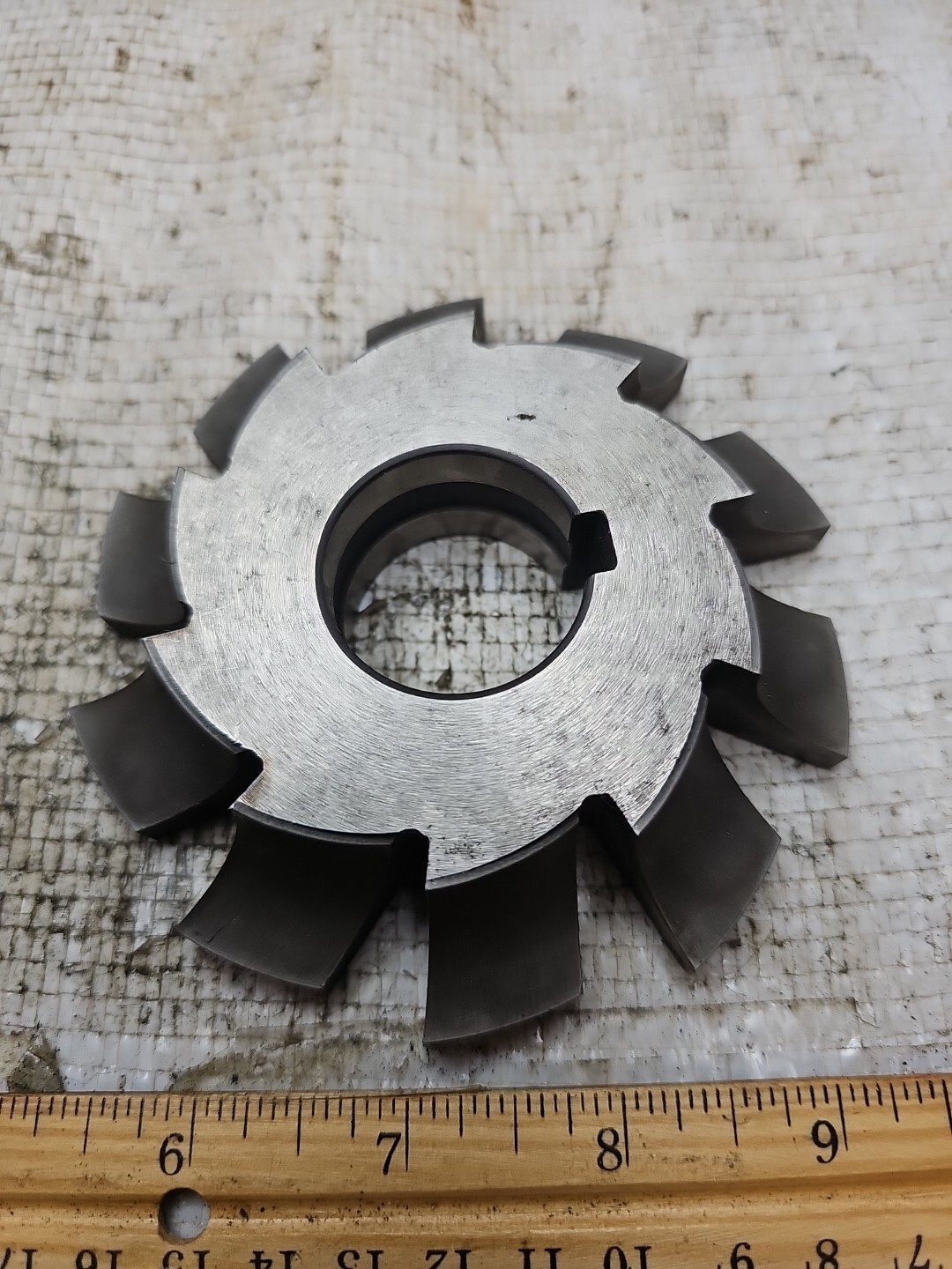 MORSE 5/8" RADIUS HS CORNER ROUNDING MILLING CUTTER, 4.250" x 5/8R x 1 1/4" LH