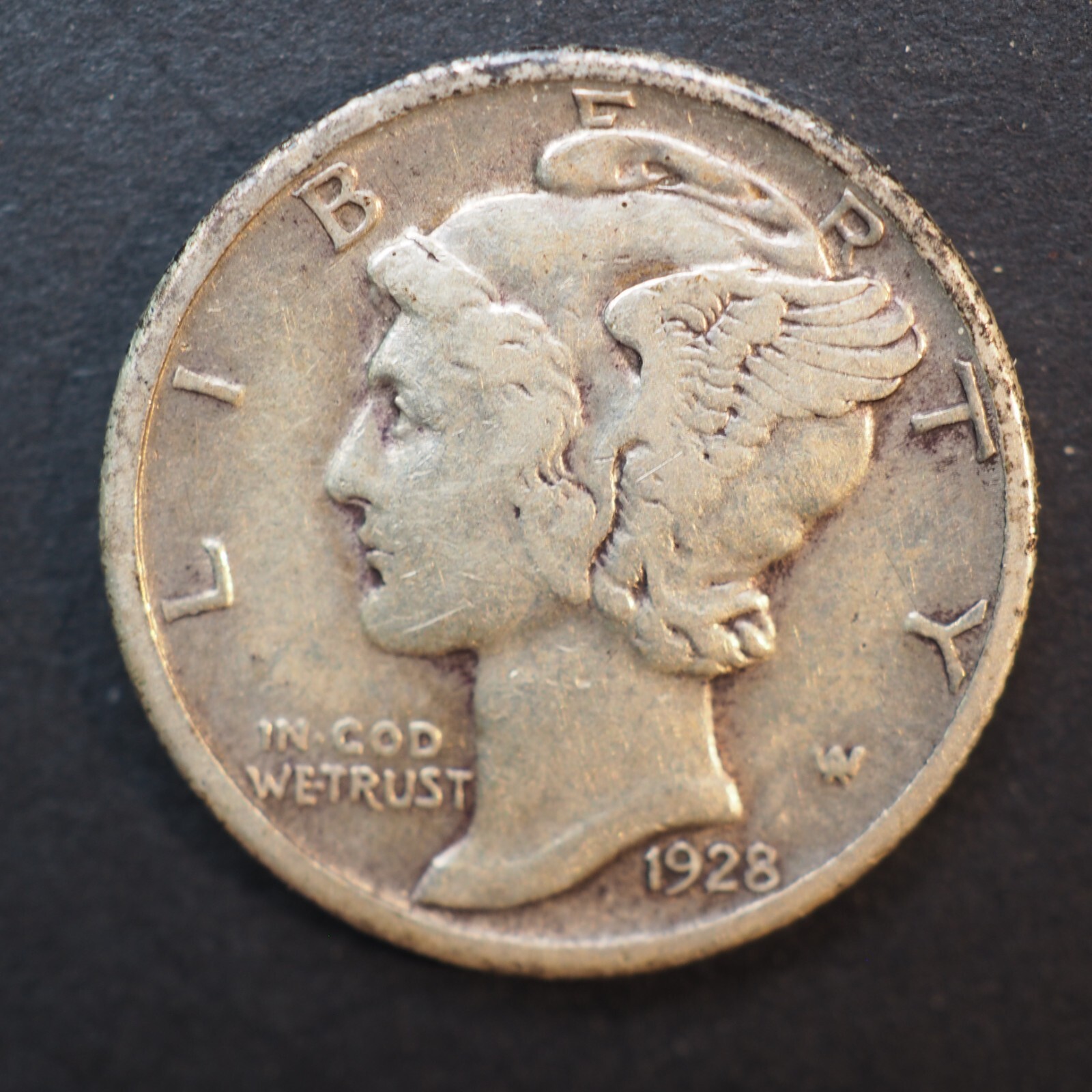 1928 **P** MERCURY SILVER DIME ***NICE COIN!*** FREE SHIPPING! M2412
