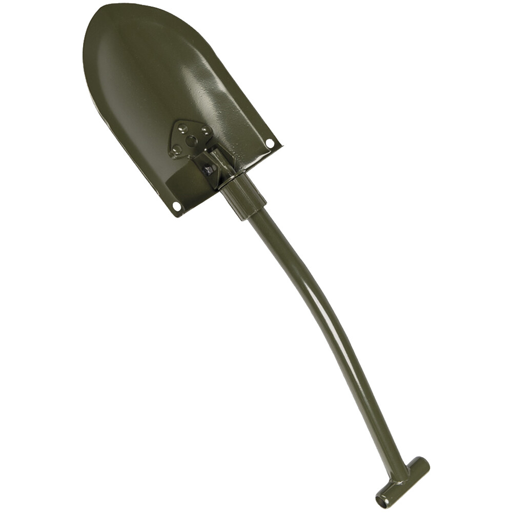 Mil-Tec Swedish Steel Folding Shovel Compact Camp Handle Outdoor Survival Tool