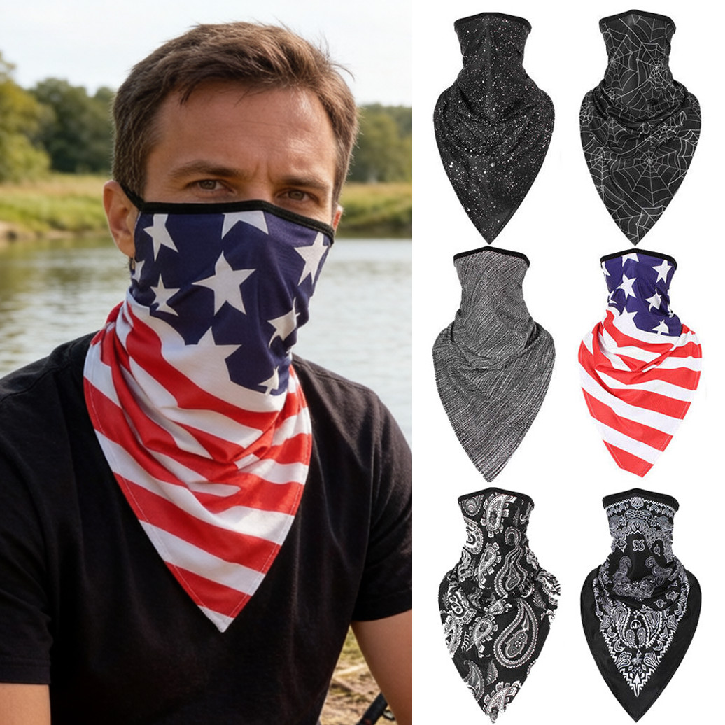 Balaclava UV Protection Face Mask Cycling Sports Neck Gaiter Bandana Cover Scarf